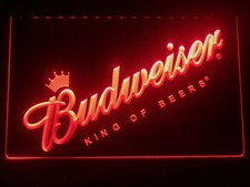 Budweiser king Beer LED Neon