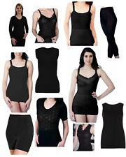 Ladies Women's Snowdrop Thermal Underwear BLACK Vest Tops & pantee, Long Johns