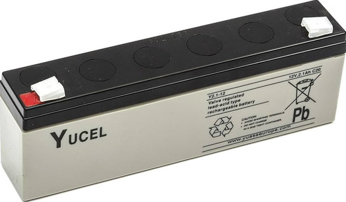12v battery 1ah yucel yuvolt - 12v, 2.1ah