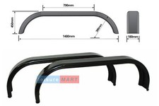 A Pair of 7" X 58" Tandem