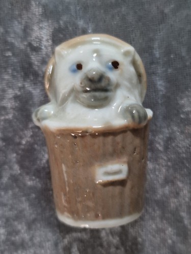 Vintage wade dustbin - vintage,
