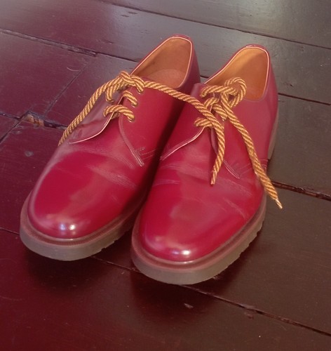 Martin oxblood 1461 shoes - oxblood,