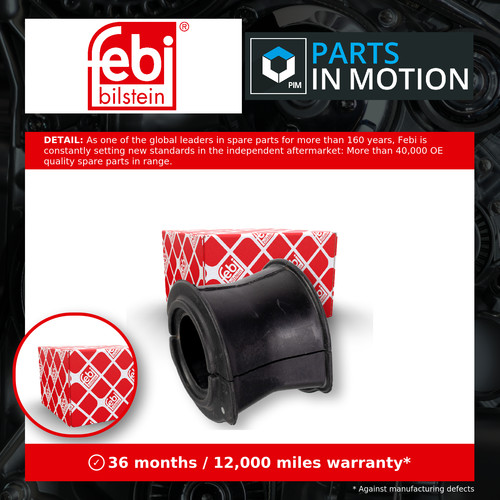 Anti roll bar bush front - bar, left
