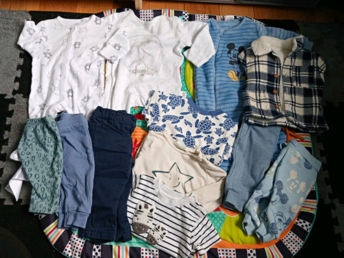 12pc months bundle baby - 0-3,