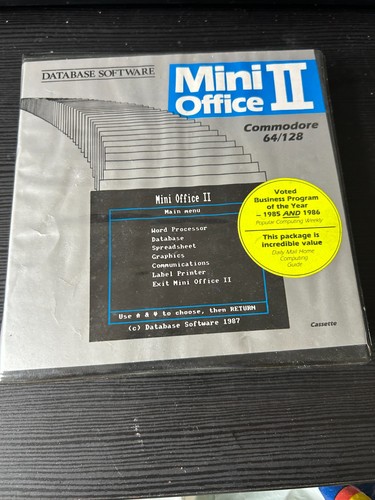 Commodore 128 mini office - commodore,
