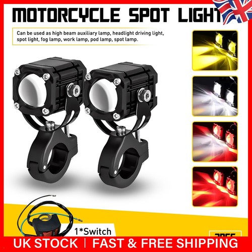 Led motorcycle headlight - led, spot