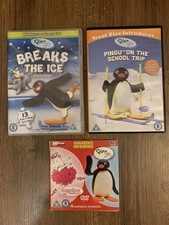 Pingu DVD bundle 3 DVD's.