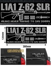 L1a1 slr car sticker - 7.62, sticker,