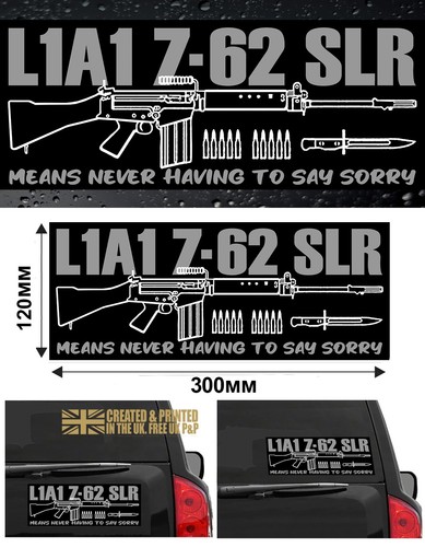 L1a1 slr car sticker - slr,