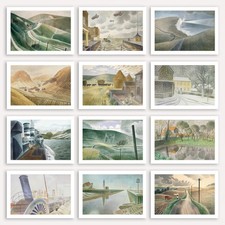 Eric Ravilious TOP SELECTION Fine Art Prints A1 A2 A3 A4 A5 easy fit wall art