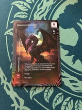 Cindermaw The Scalder 081/401 Epic Classic Foil Wonders Of The First Existence