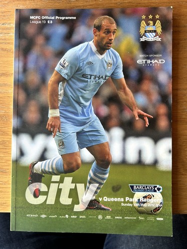 Manc city qpr programme - manc,