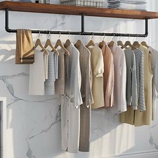 Industrial Pipe Clothing Rack