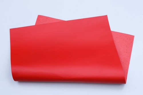 Calf leather veg tan - calf, poppy