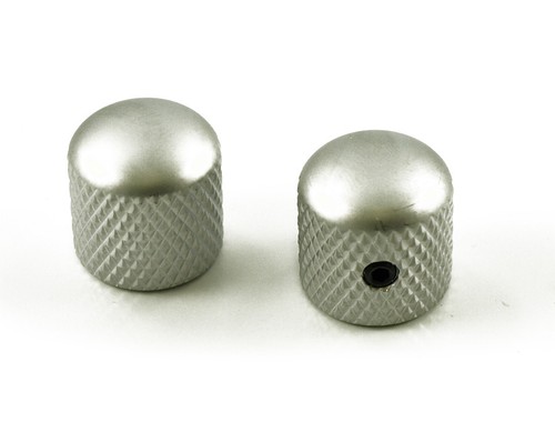 Satin matte chrome - chrome, knobs