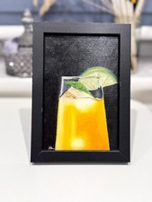 Cocktail Original Oil Painting