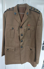 WW1 WW2 Army Tunic Genuine Chaplains Buttons & Gorchets 120 Cms 46 / 48 inch