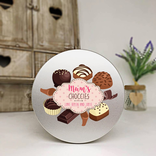 Personalised biscuit tin - biscuit,