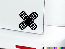 PLASTER FUNNY CAR STICKERS