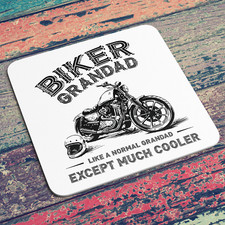 Biker Grandad Mug Cup Coaster