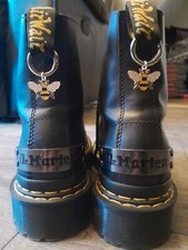 Enamel Bumble Bee Boot Charms