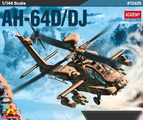 Academy 12625 64d apache - academy,