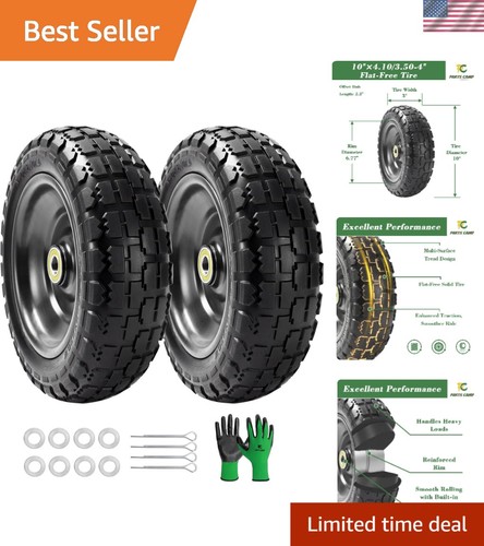 Replace gorilla cart wheels - replace,