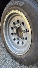 14" Alloy Wheels and tyres - 6 x 139.7 - Datsun 620 pick-up truck 