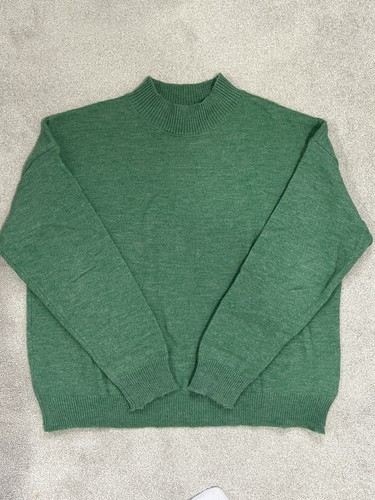 Womens green mock neck drop - womens,