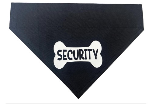 Dog bandana security design - bandana,