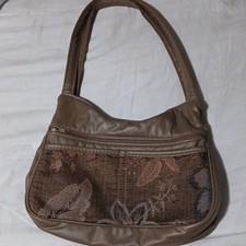 Woven Floral Tapestry Shoulder