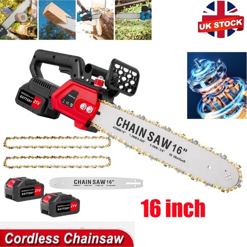 Cordless chainsaw - 16",