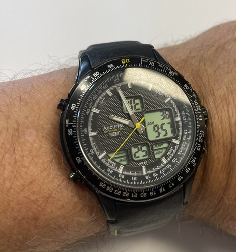 Accurist skymaster wrist watch - accurist,