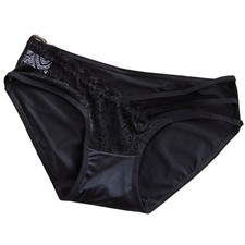 Elegant Low Waist Ice Silk