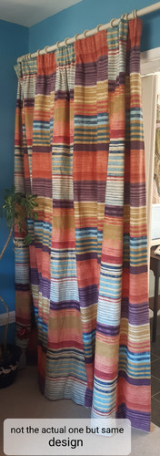 Huge extra long single - , curtain