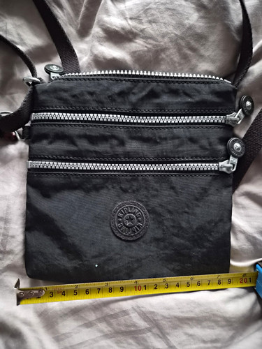 Kipling black nylon small - black,
