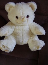 Large white teddy - large, 15"