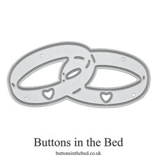 Linked Wedding Rings Metal