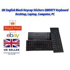 UK English Black Keycap