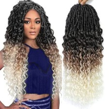 24Inch Deep Wave Goddess Faux