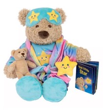 DesignaBear Teddy Bedtime Set Super Soft And Cuddly Companion Brand New    (395)