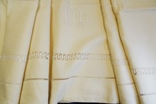 XL VINTAGE FRENCH PURE LINEN