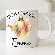 Personalised Jesus Mug |