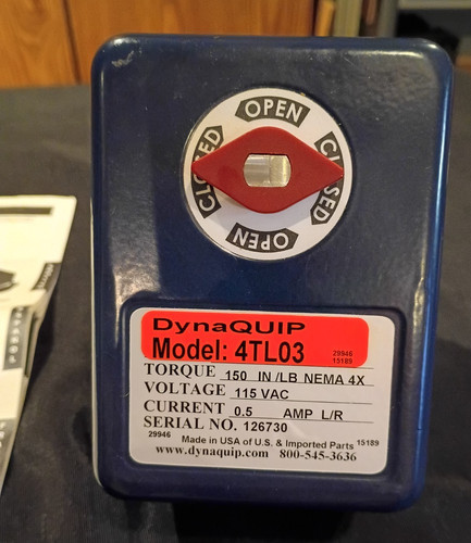 Dynaquip electric actuator - dynaquip,