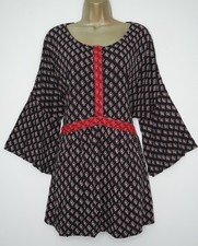 M&S TILE PRINT JERSEY TUNIC