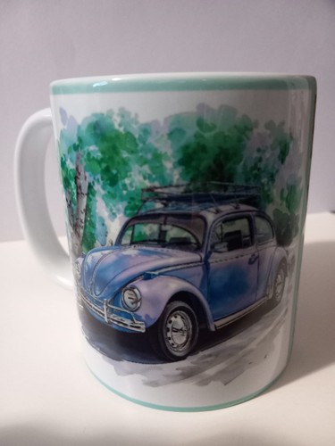 Beetles 11oz mug ideal - vw,