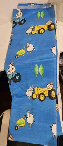 Sheep farming novelty - sheep/farming, fabric