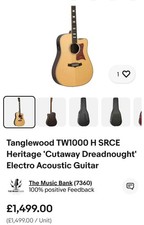 Tanglewood TW1000 H SRCE