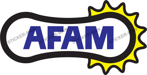 Afam sticker motobike rally - sticker,