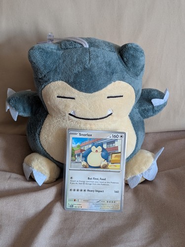Snorlax plush pokemon - pokemon, tcg